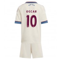 Stroje piłkarskie Ajax Oscar Gloukh #10 Koszulka Trzeciej dla dzieci 2025-26 Krótki Rękaw (+ szorty)
